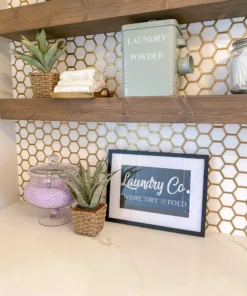 Inspire Me! Home Decor WALL ART & MIRRORS Laundry Co. Framed Sign