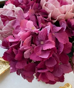 Inspire Me! Home Decor Floral Stems Real-Touch Hydrangea Stem (4 Colors)