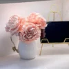 Inspire Me! Home Decor 28" Snow Sprinkled Peony Stem Pink