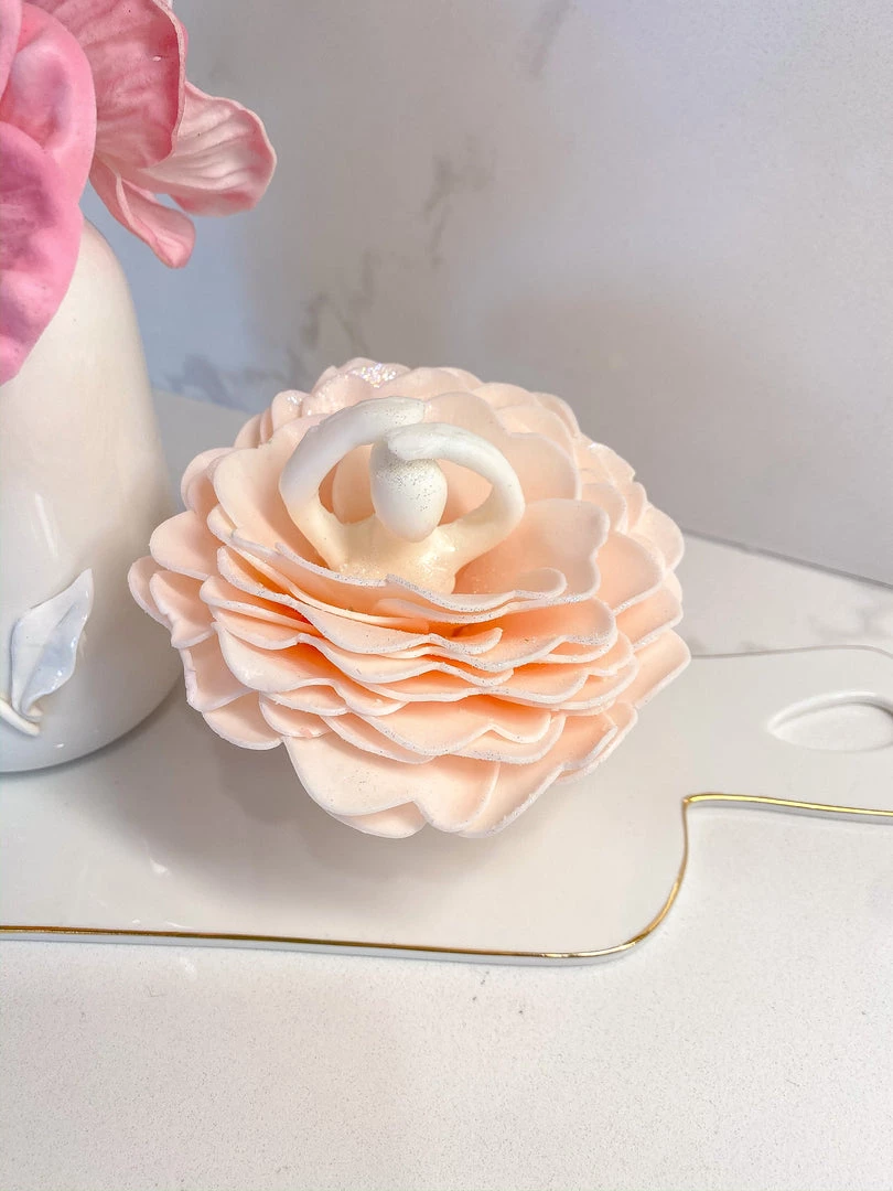 Inspire Me! Home Decor Pink Ballerina Bath Soap BATHROOM