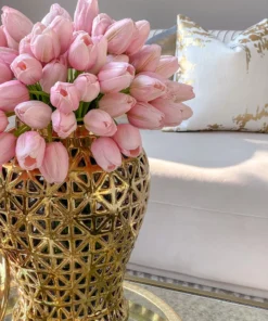 Inspire Me! Home Decor Soft Pink Tulip Bundle