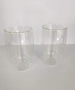 Inspire Me! Home Decor Set Of 2 Double Wall Mugs