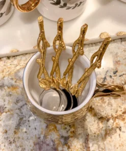Inspire Me! Home Decor Golden Vine Spoons