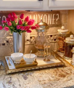 Inspire Me! Home Decor Real Touch Tulip Bouquet (8 Colors)