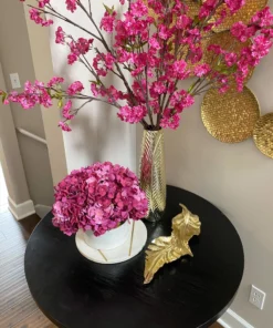 Inspire Me! Home Decor Double Metal Leaf Tray (2 Colors)