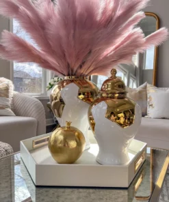 Inspire Me! Home Decor Large Gold Pomegranate