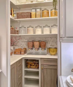 Inspire Me! Home Decor Large White Script Pantry Labels